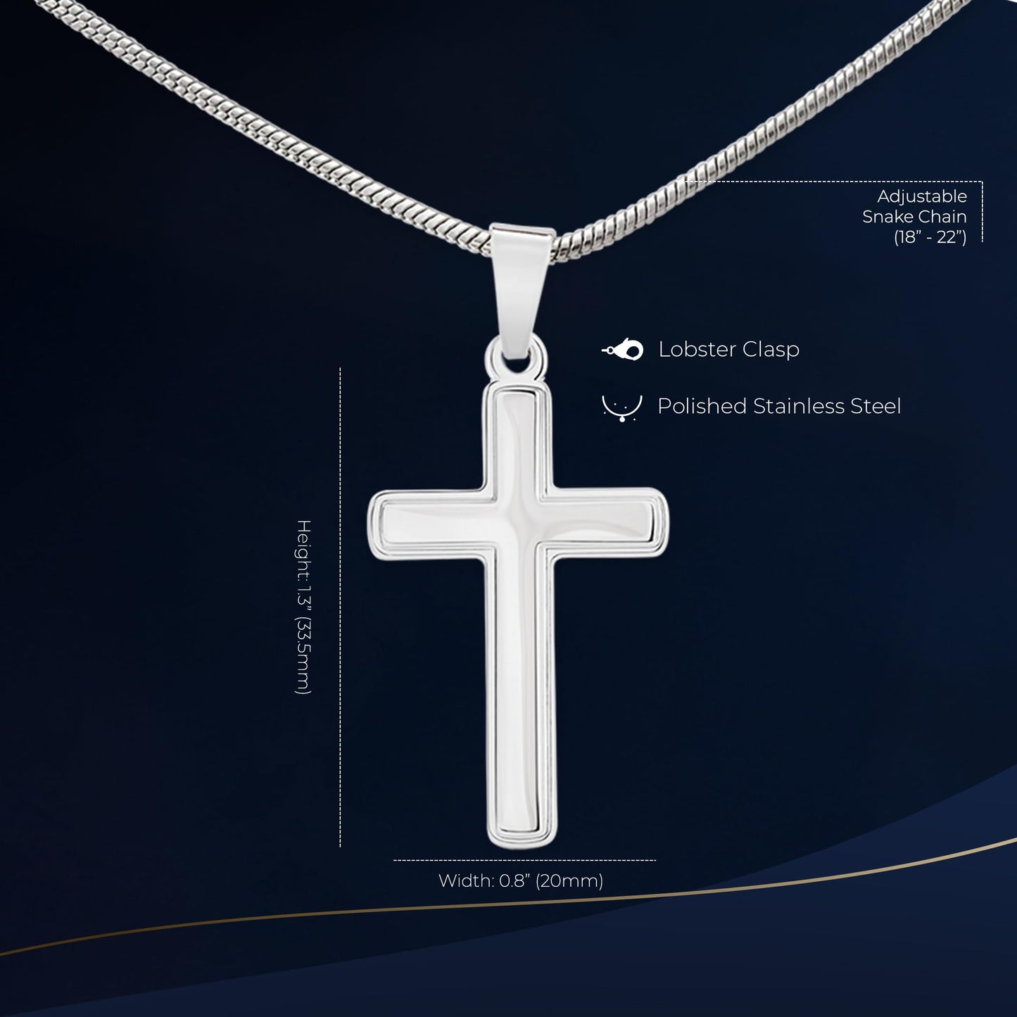 Artisan Cross Religious Necklace Elegant Gifts
