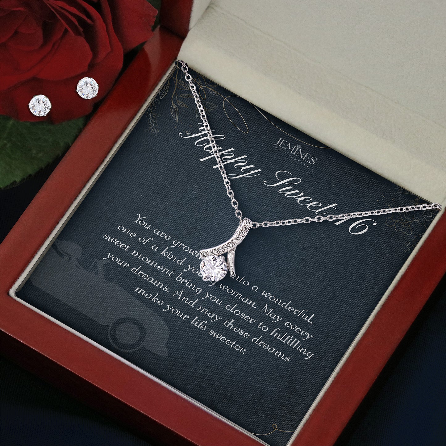 16th Birthday Alluring Beauty Set Necklace