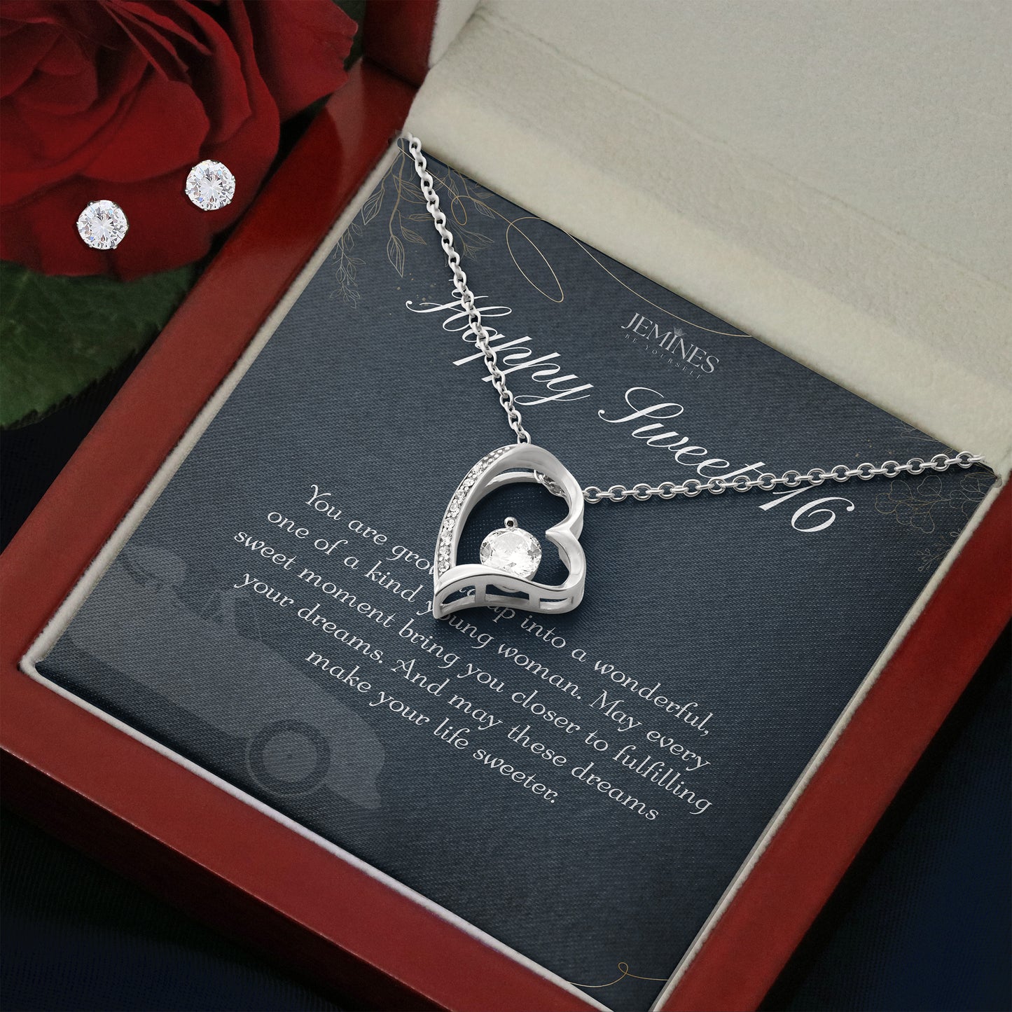 16th Birthday Forever Love Set Necklace