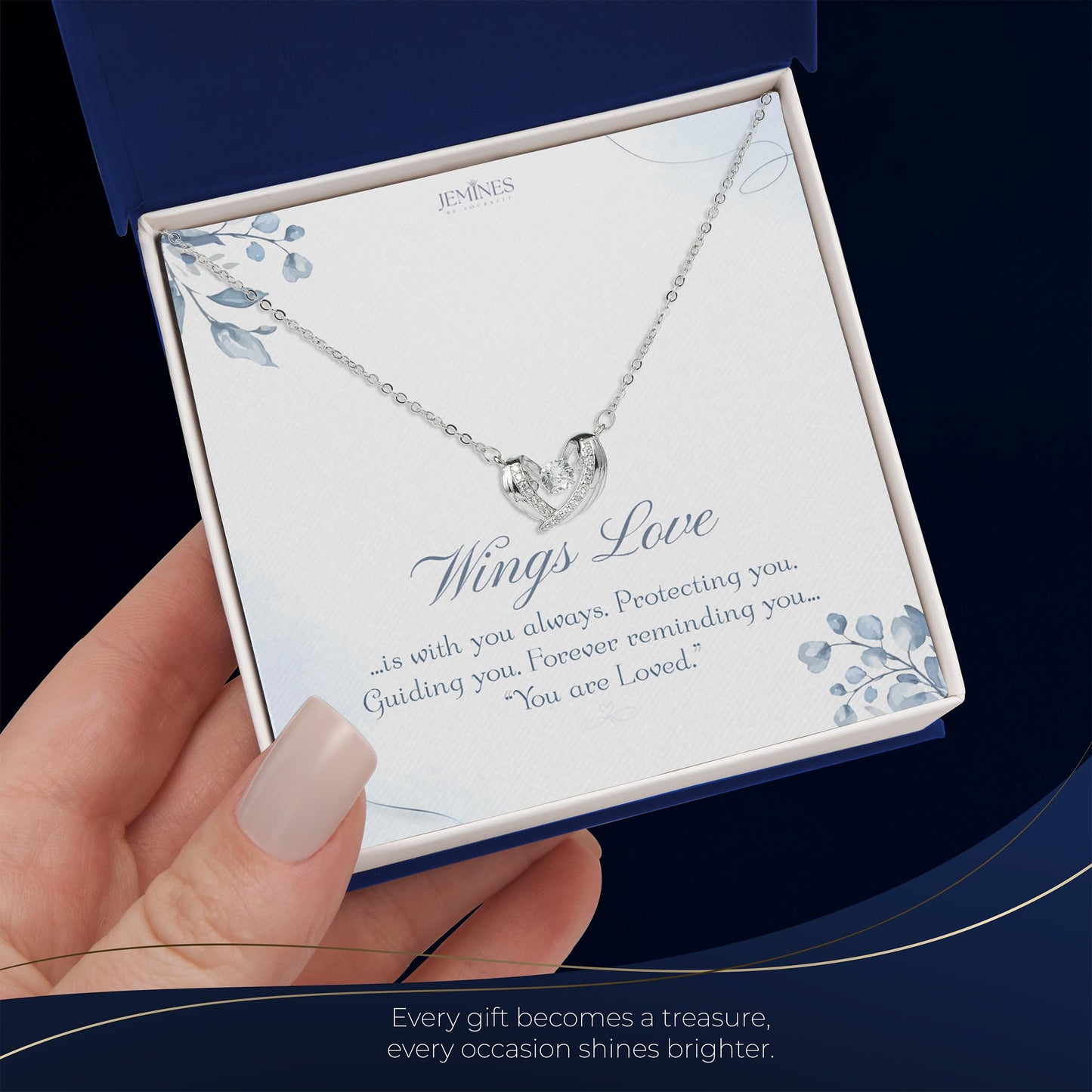 Wings Love Necklace Elegant Gifts