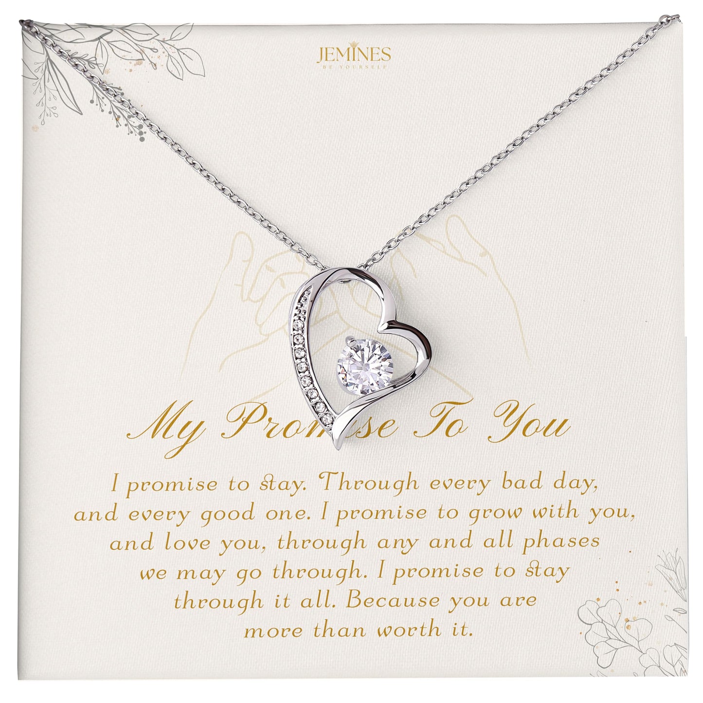 Forever Love Necklace Elegant Gifts