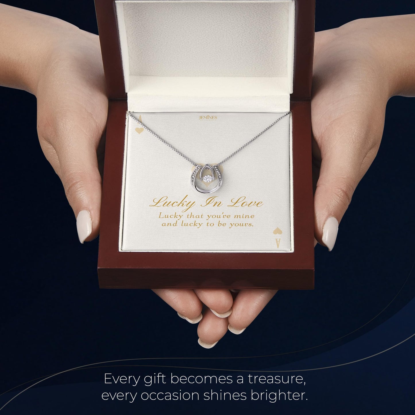 Lucky in Love Necklace Elegant Gifts