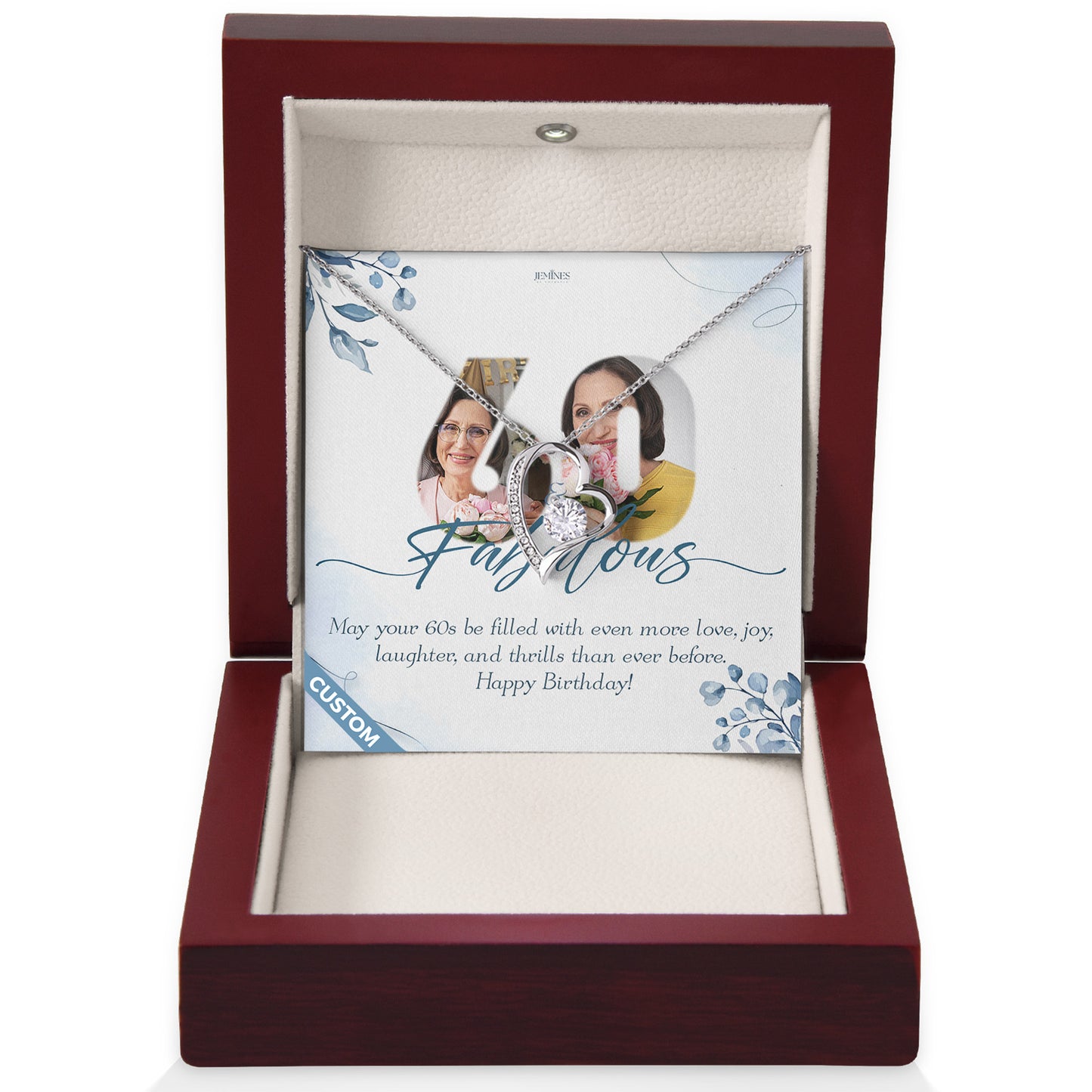 Birthday Forever Love Necklace Custom Gifts