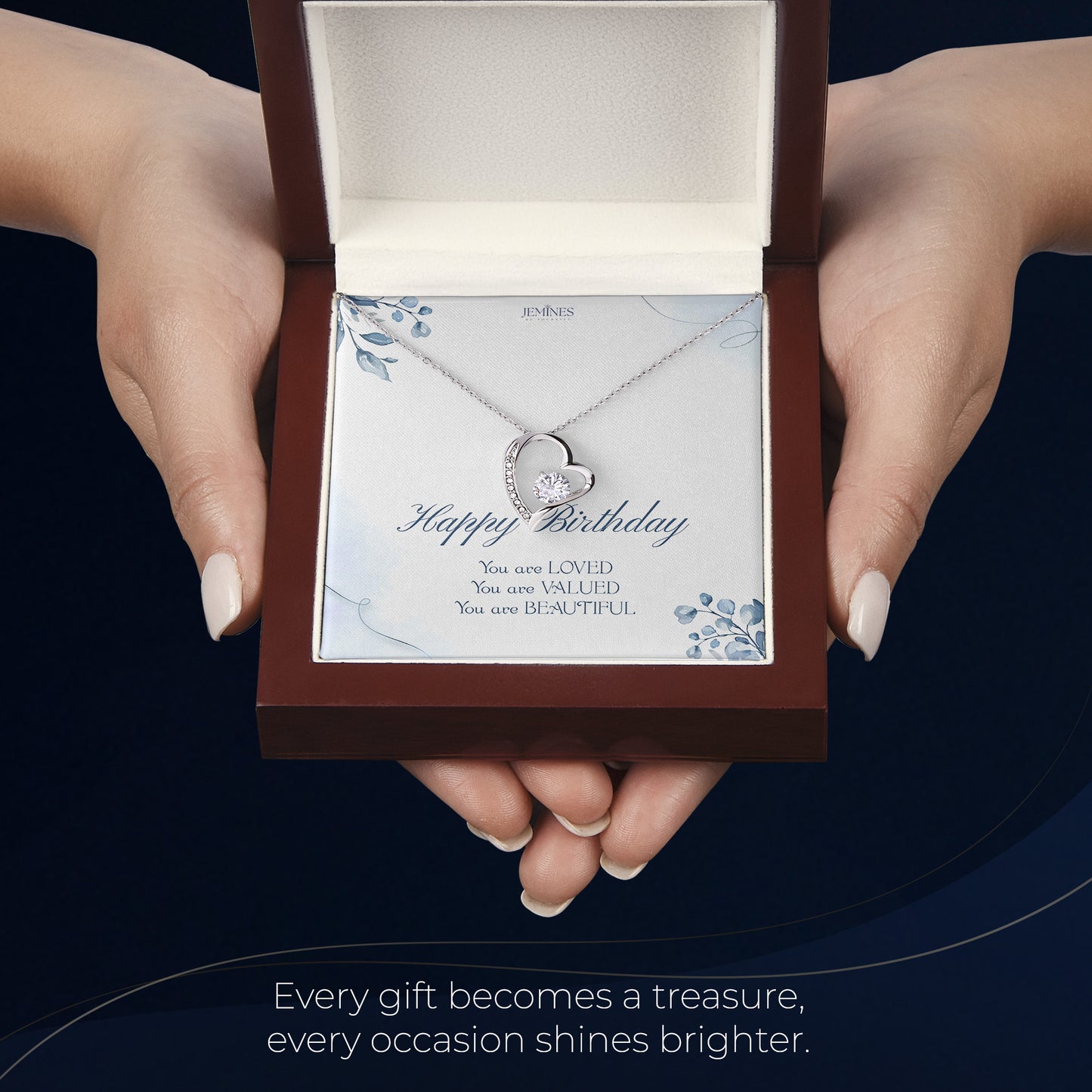Birthday Forever Love Necklace Gifts Custom Gifts