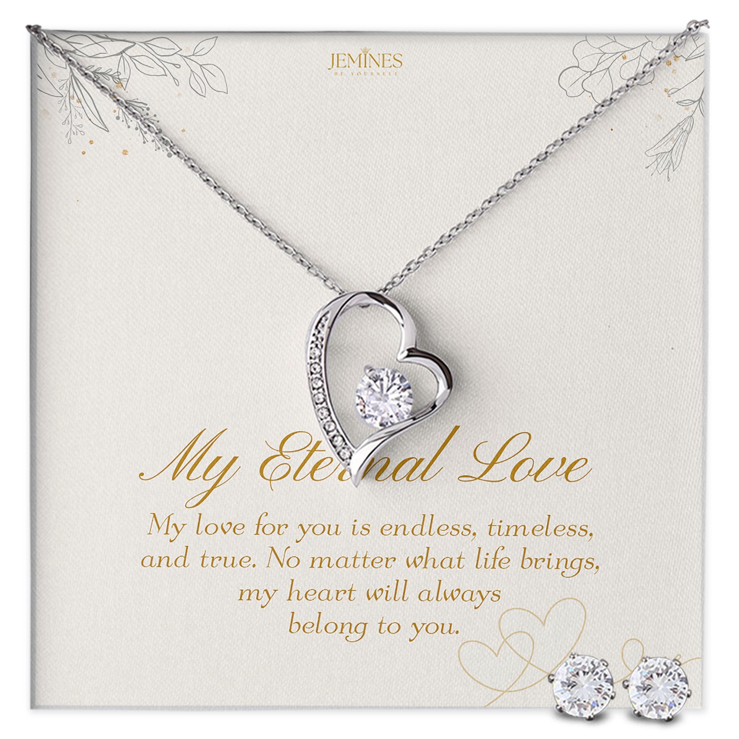 Forever Love Necklace Set Elegant Gifts