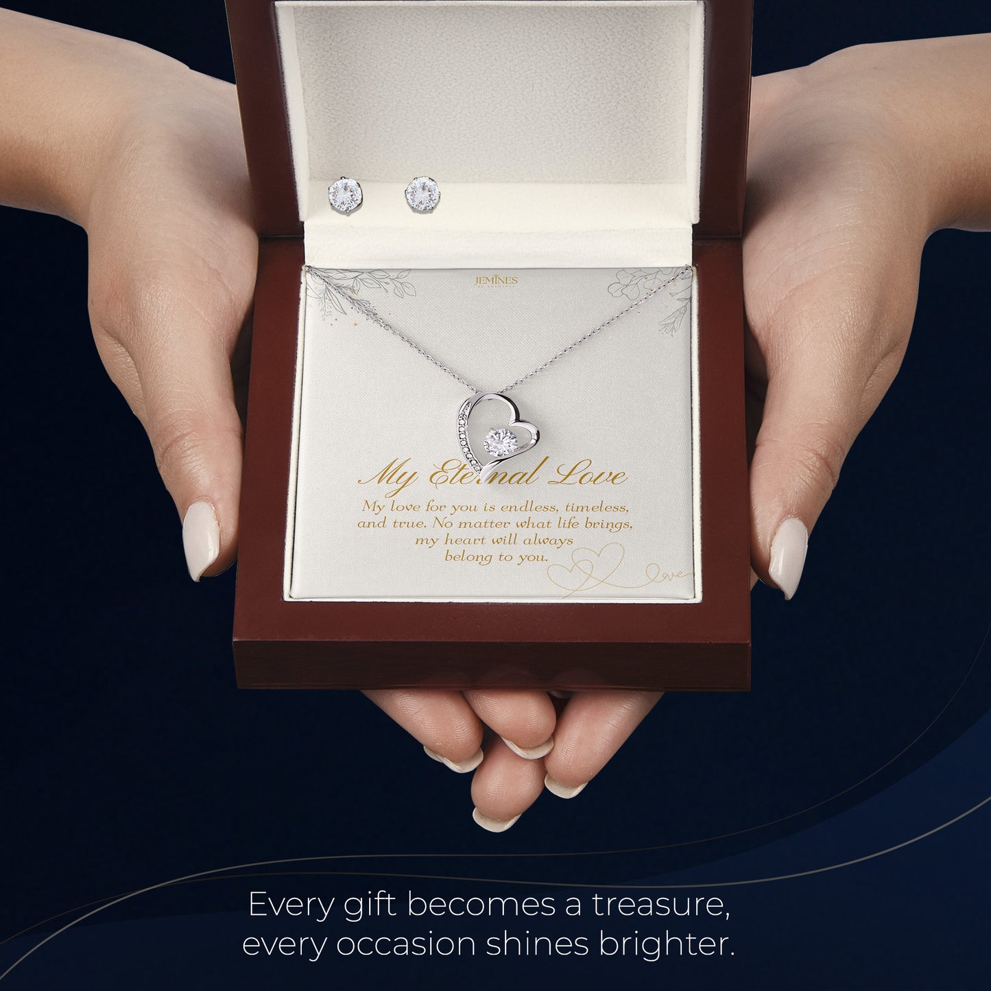 Forever Love Necklace Set Elegant Gifts