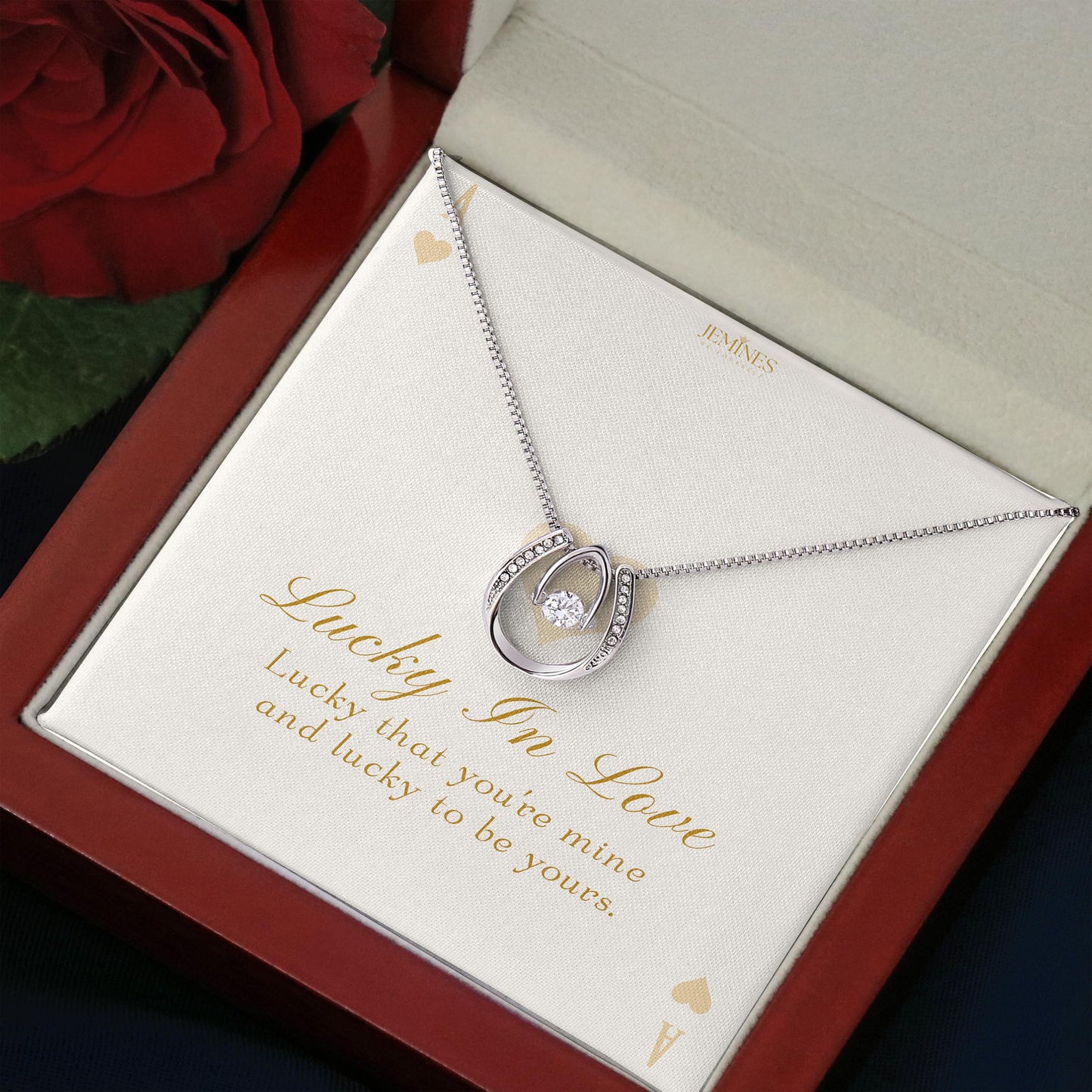 Lucky in Love Necklace Elegant Gifts
