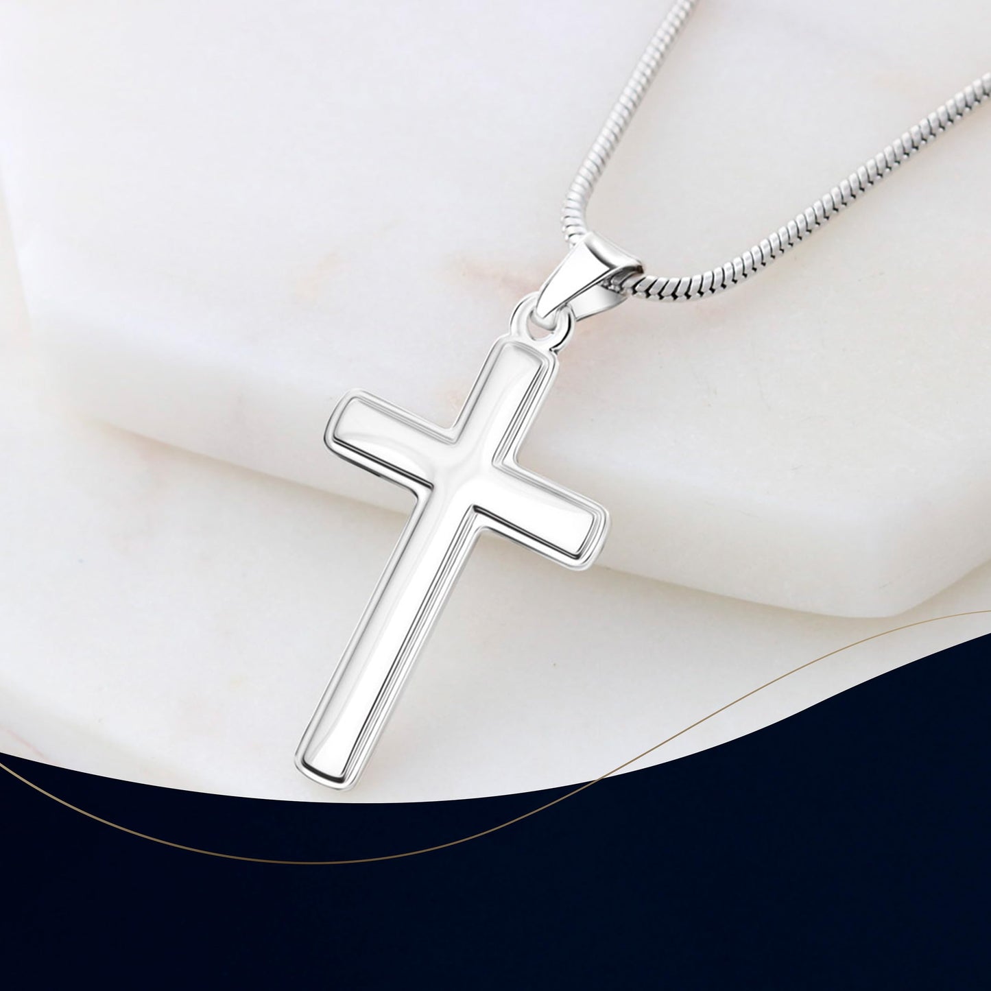 Artisan Cross Religious Necklace Elegant Gifts