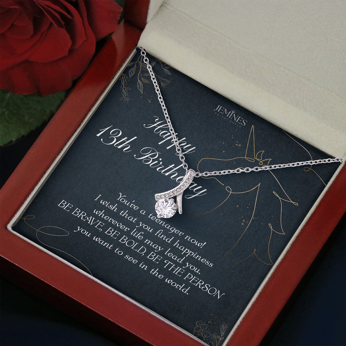 13th Birthday Alluring Beauty Necklace Gifts