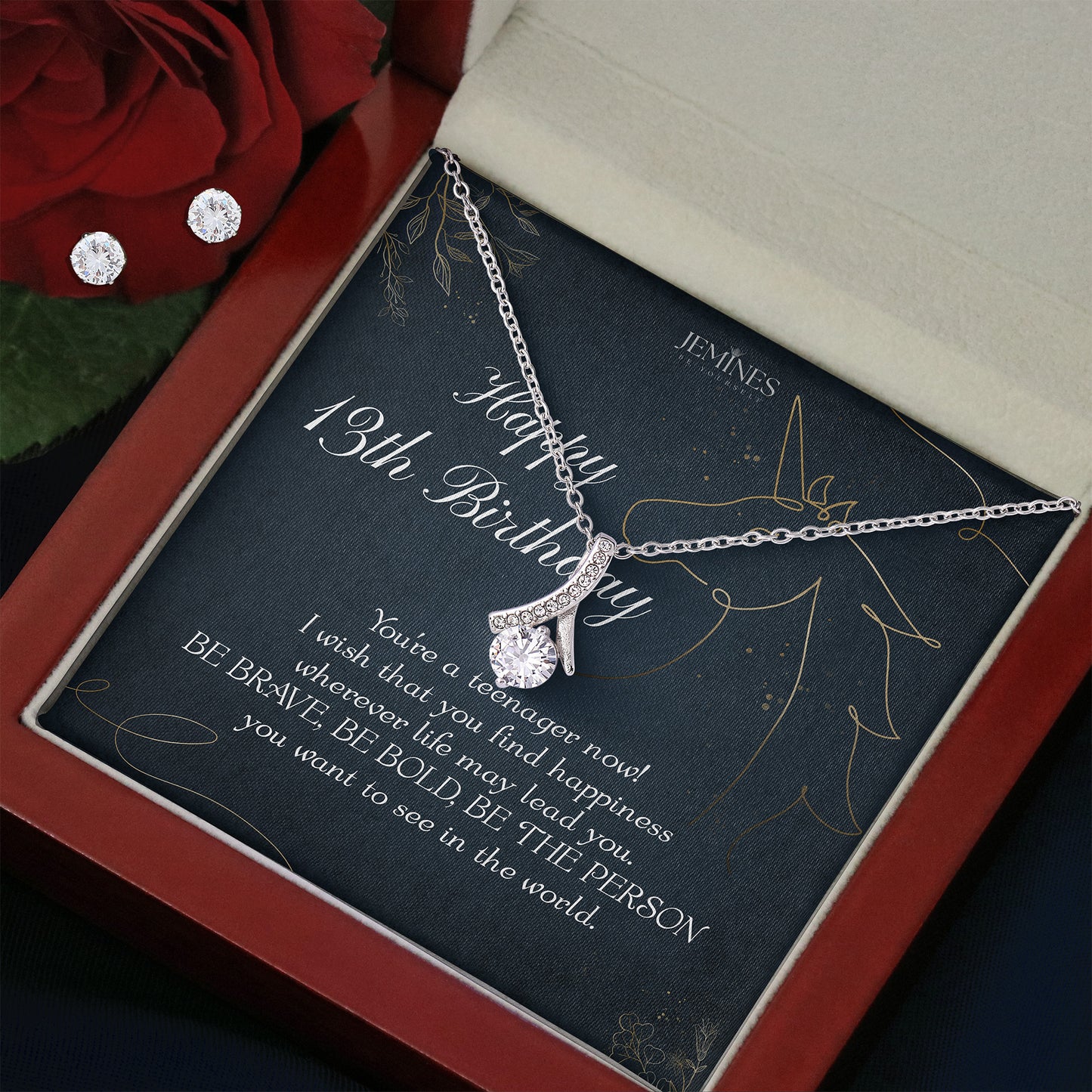 13th Birthday Alluring Beauty Set Necklace