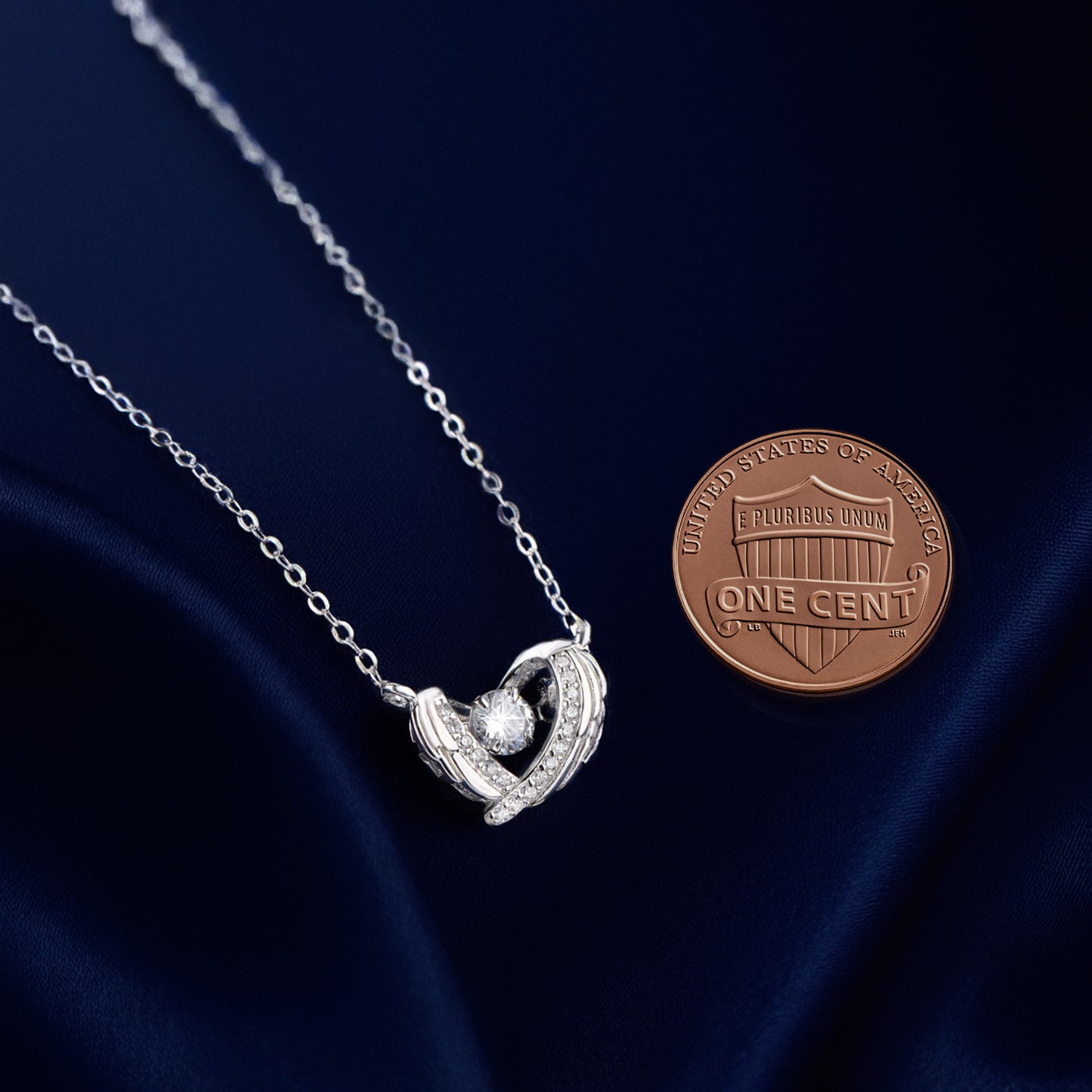13th Birthday Wings Love Necklace Elegant Gifts