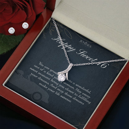 16th Birthday Alluring Beauty Set Necklace