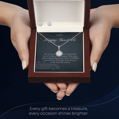 16th Birthday Eternal Hope Set Necklace