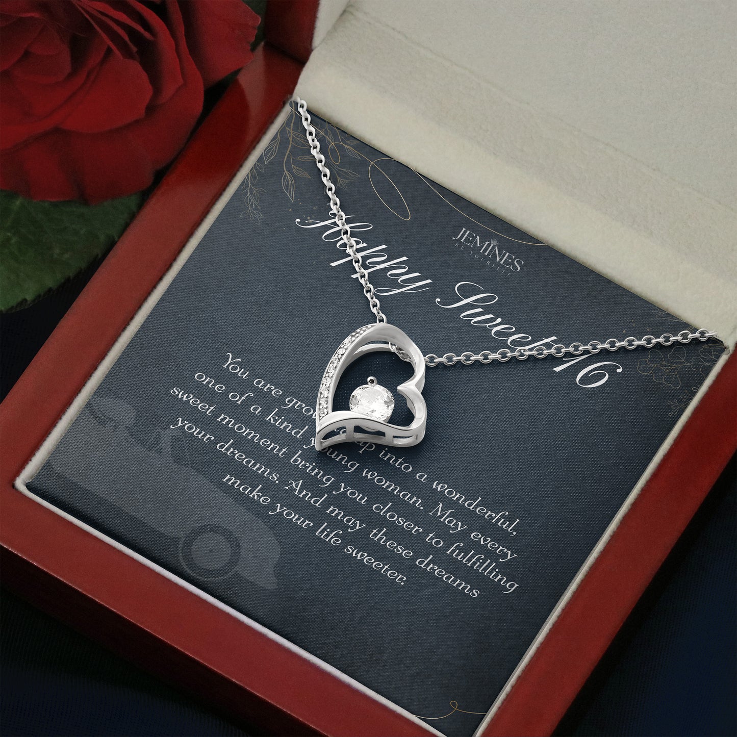16th Birthday Forever Love Necklace Gifts