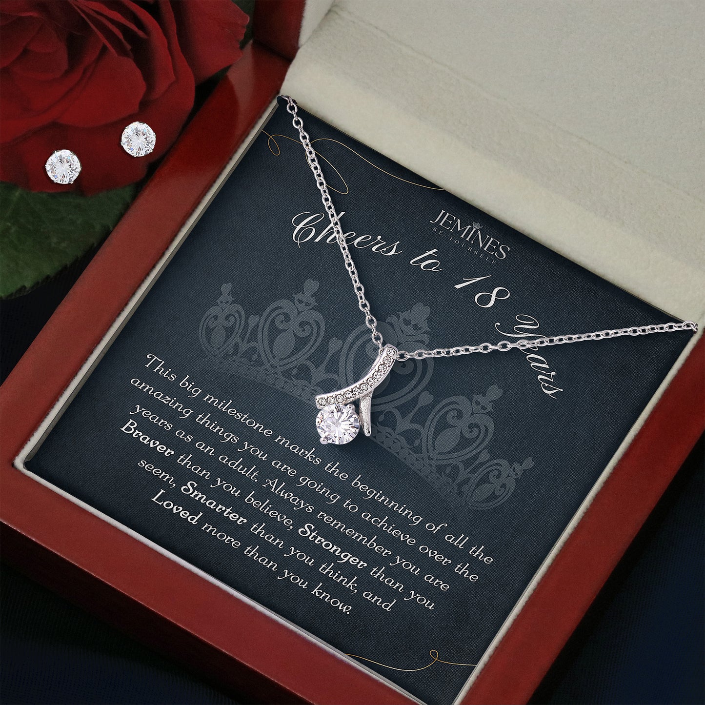 18th Birthday Alluring Beauty Set Necklace
