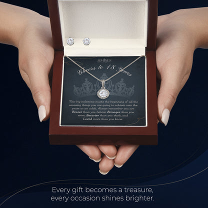 18th Birthday Eternal Hope Set Necklace
