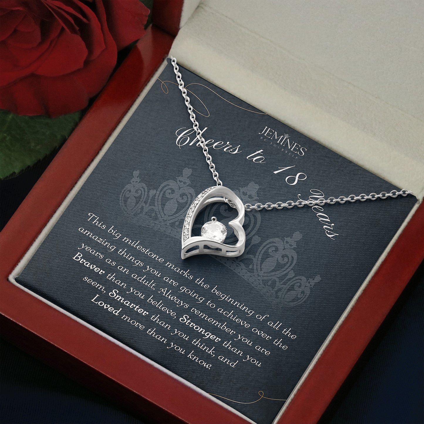 18th Birthday Forever Love Necklace Gifts