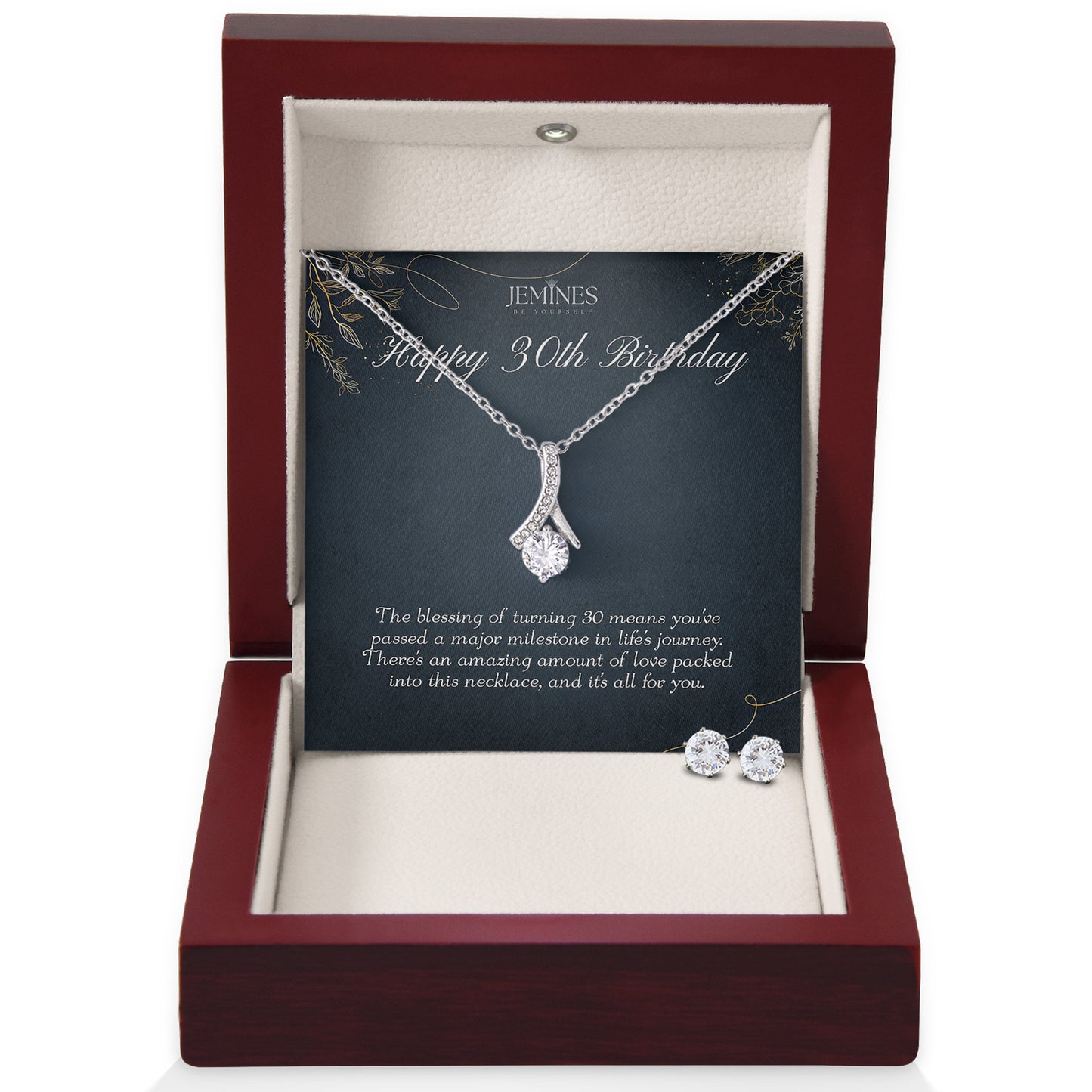 30th Birthday Alluring Beauty Set Necklace