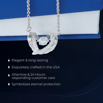 16th Birthday Wings Love Necklace Elegant Gifts