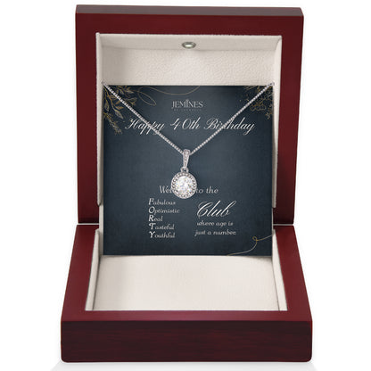 40th Birthday Eternal Hope Necklace Gifts
