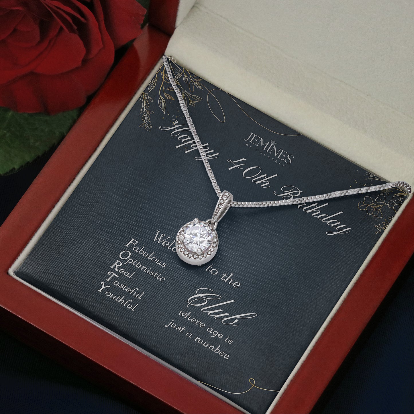 40th Birthday Eternal Hope Necklace Gifts