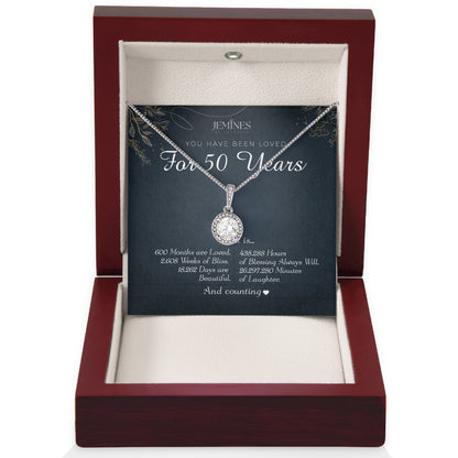 50th Birthday Eternal Hope Necklace Gifts