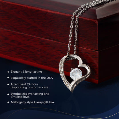 50th Birthday Forever Love Necklace Gifts