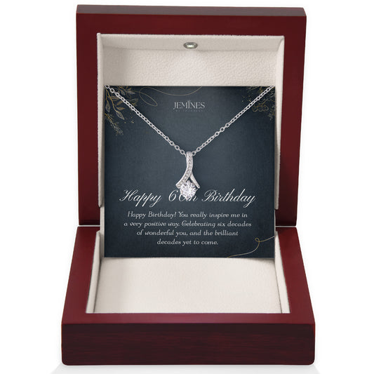 60th Birthday Alluring Beauty Necklace Gifts