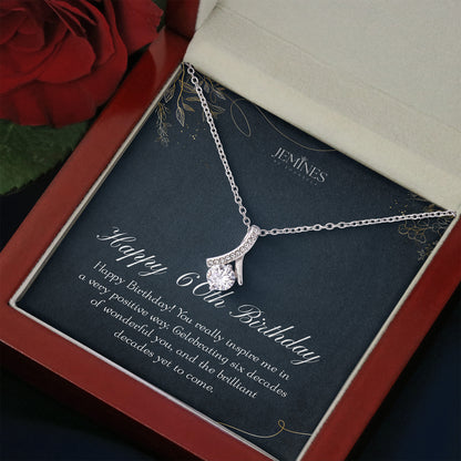 60th Birthday Alluring Beauty Necklace Gifts