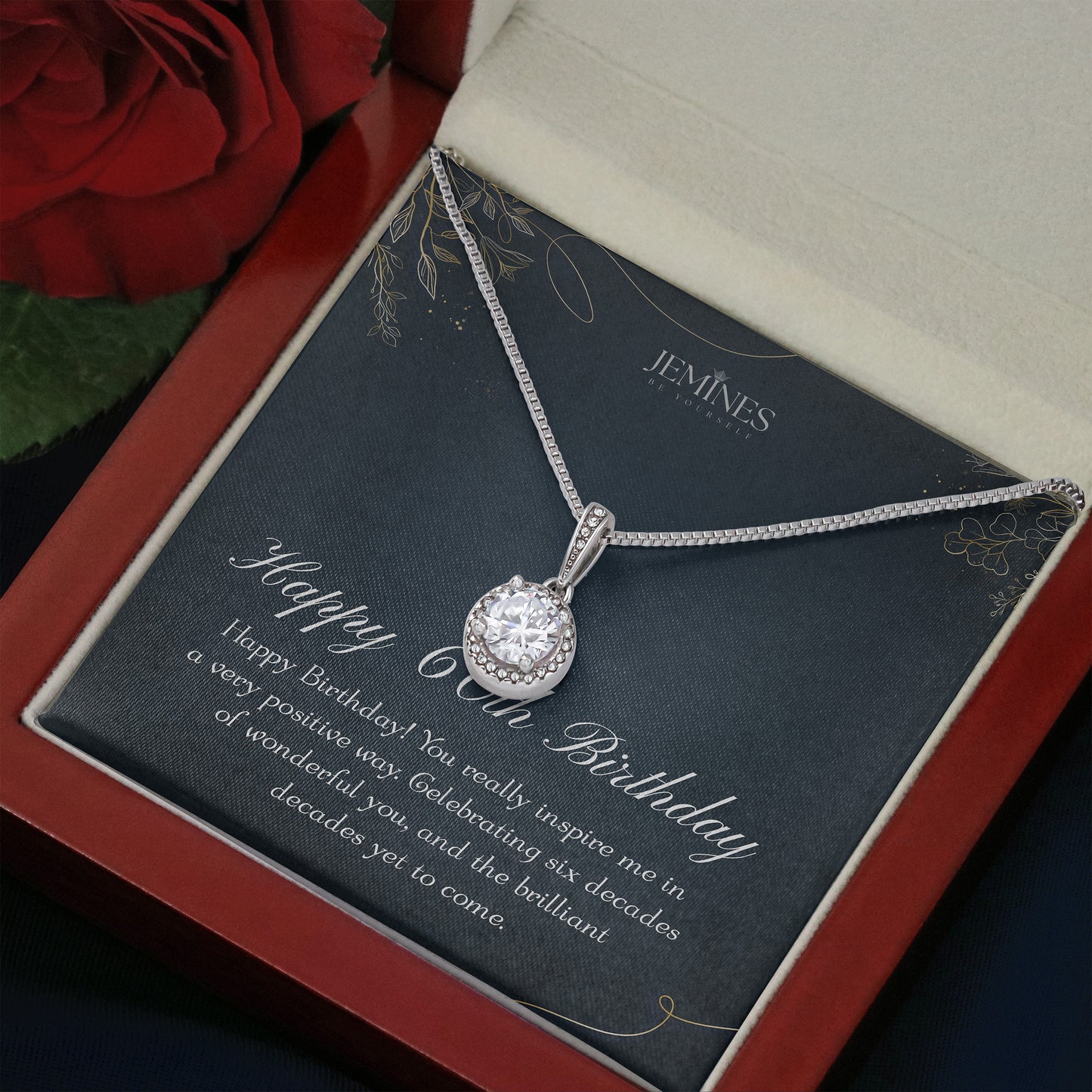 60th Birthday Eternal Hope Necklace Gifts