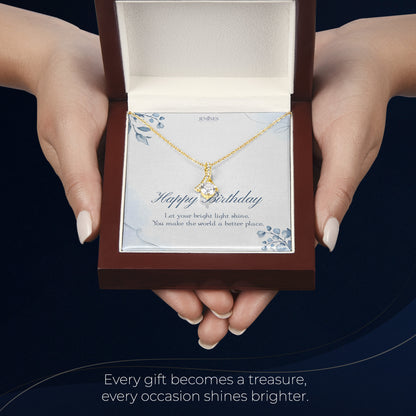 Birthday Alluring Gold Necklace Custom Gifts