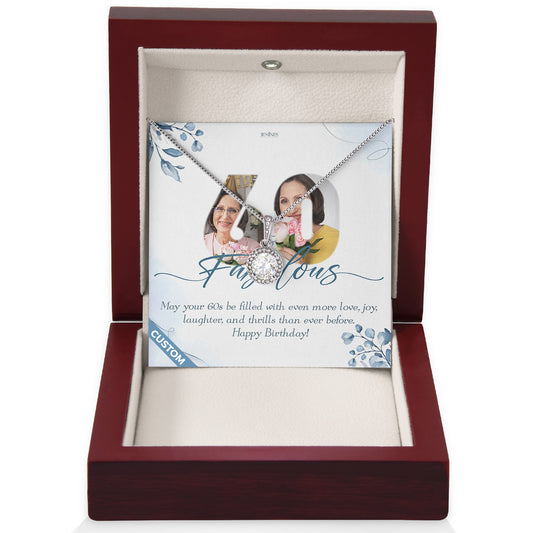 Birthday Eternal Hope Necklace Custom Gifts