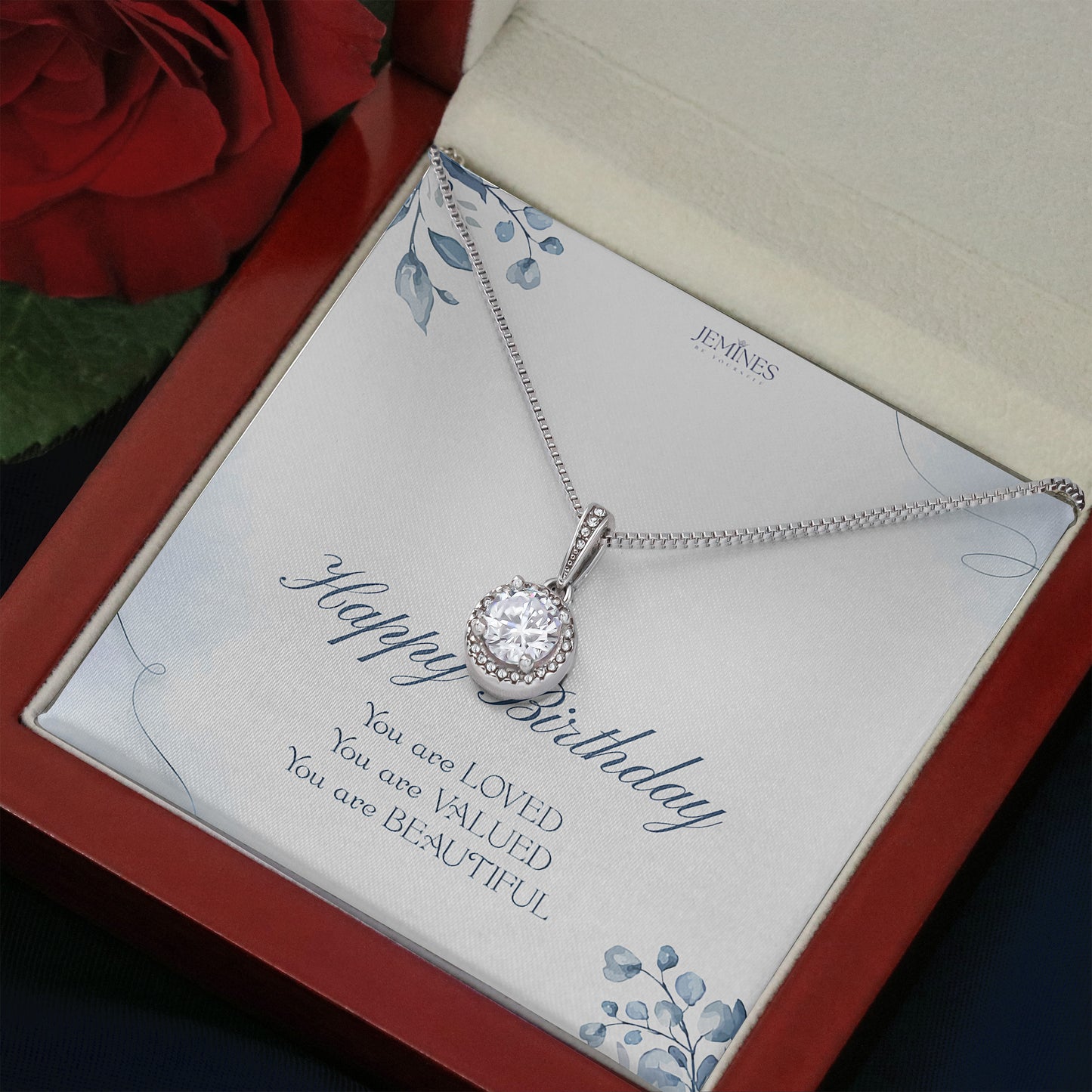 Birthday Eternal Hope Necklace Custom Gifts