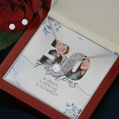 Birthday Eternal Hope Set Necklace Custom Gifts