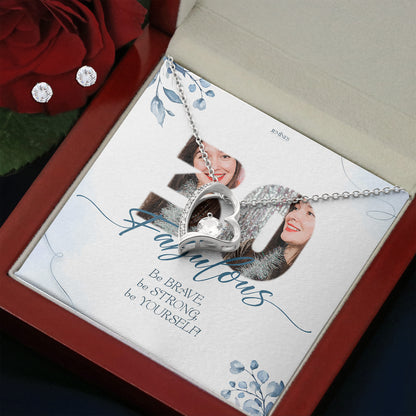 Birthday Forever Love Set Necklace Custom Gifts