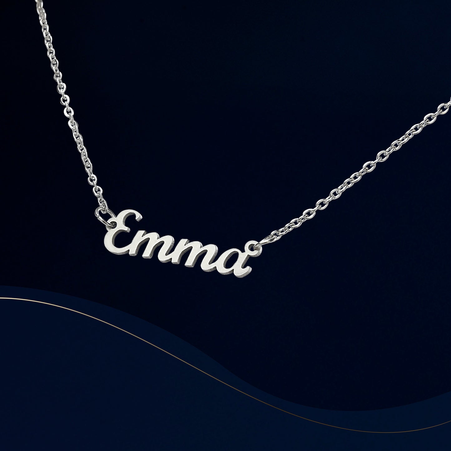 30th Birthday Name Necklace Custom Gifts