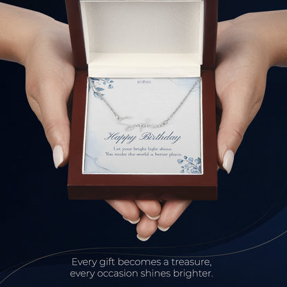Birthday Signature Name Necklace Custom Gifts