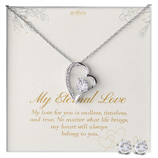 Forever Love Necklace Set Elegant Gifts