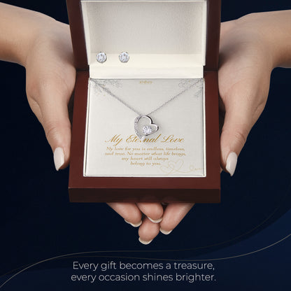 Forever Love Necklace Set Elegant Gifts