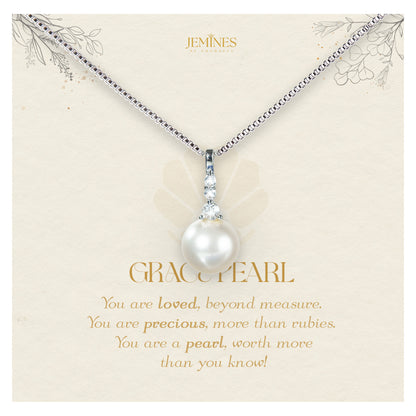 Grace Pearl Necklace Elegant Gifts