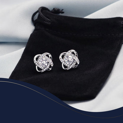 Love Knot Necklace Set Elegant Gifts