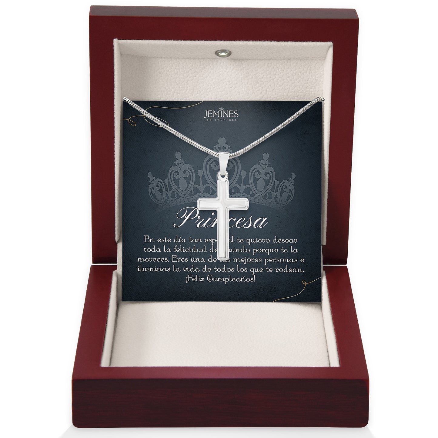 Princesa Artisan Crafted Cross Necklace Gifts