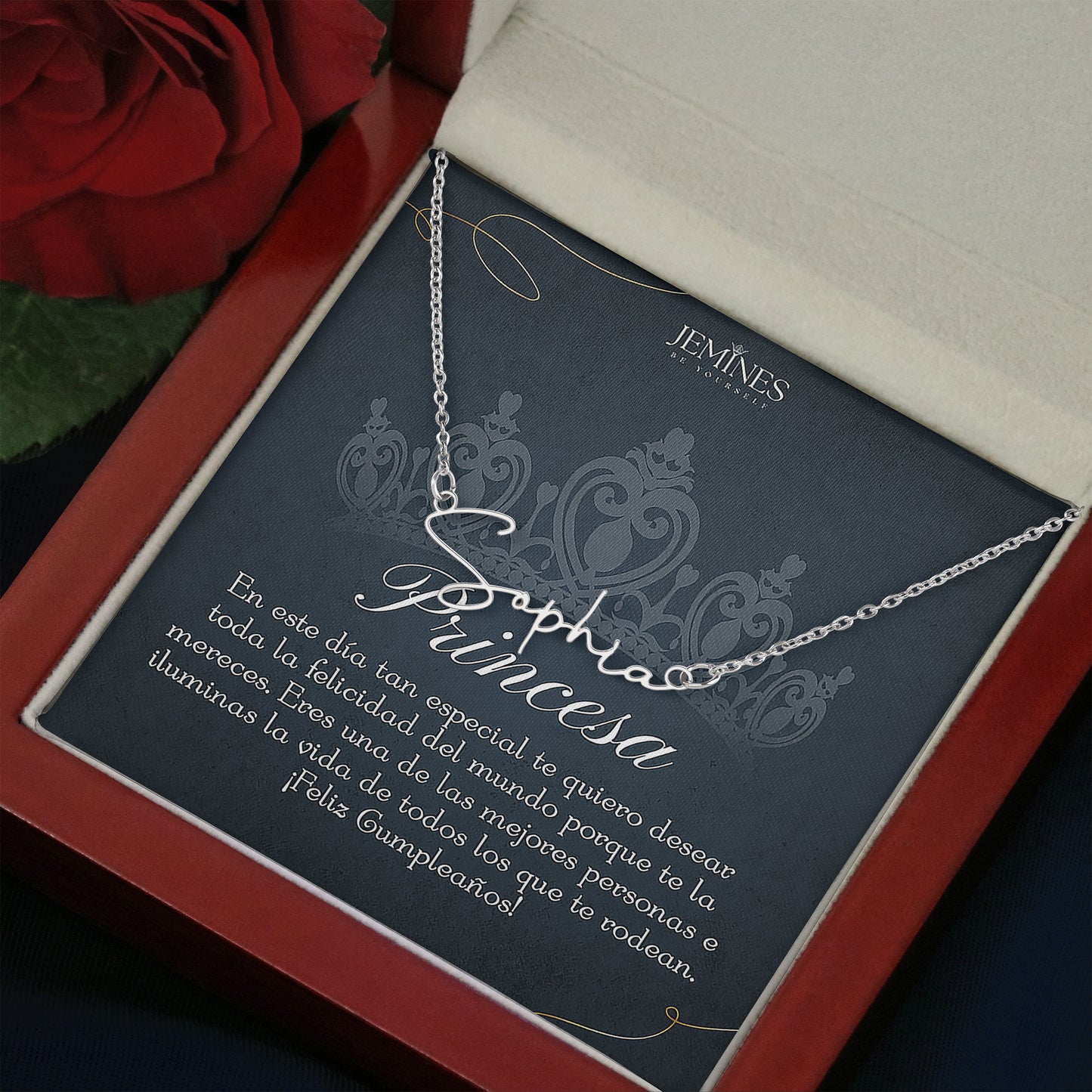 Princesa Custom Signature Name Necklace Gifts