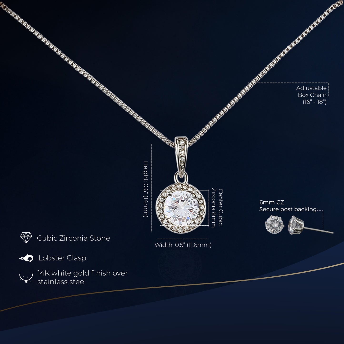 Princesa Eternal Hope Set Necklace Gifts
