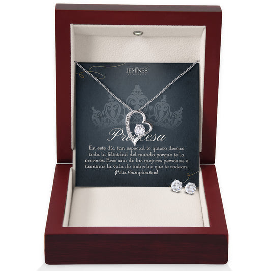 Princesa Forever Love Set Necklace Gifts