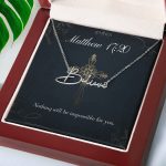 JEMINES Amazing Grandmother Signature Name Necklace