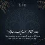 JEMINES Bonus Mom Grateful Alluring Beauty Necklace Gifts