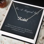 JEMINES Confirmation Daughter Custom Name Necklace Gifts