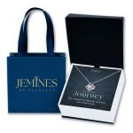 JEMINES Enjoy the Journey Inspirational Love Knot Necklace