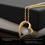 JEMINES Encouraging Mom Recovery Forever Love Gold Necklace